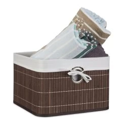 Aufbewahrungskorb In Braun - (B)31 X (H)20 X (T)31 Cm