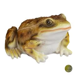 Gartenfigur Frosch In Gelb