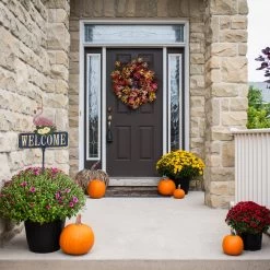 Gartenstecker "Welcome" In Bunt - (B)26,5 X (H)92 Cm -Dekostuck Store relaxdays gartenstecker welcome in bunt b 26 5 x h 92 cm 4