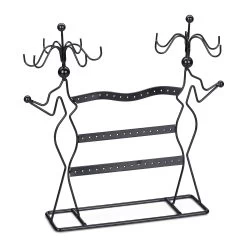 Schmuckständer In Schwarz - (B)35 X (H)33 X (T)13 Cm