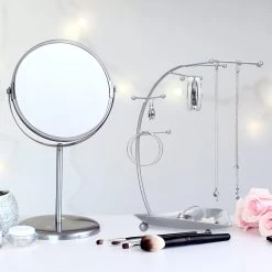 Schmuckständer In Silber - (B)34 X (H)29 X (T)15,5 Cm -Dekostuck Store relaxdays schmuckstander in silber b 34 x h 29 x t 15 5 cm 4