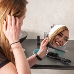 RIDDER Kosmetik-Spiegel Arwen Dunkelgrau 9 RIDDER Kosmetik-Spiegel Arwen Dunkelgrau -Dekostuck Store ridder kosmetik spiegel arwen dunkelgrau 3