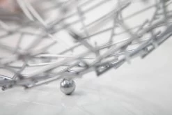 Dekoschale STRUCTURE In Silber - 45 X 15 X 45cm -Dekostuck Store riess ambiente de dekoschale structure in silber 45 x 15 x 45cm 5