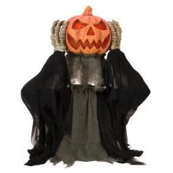 Dekostuck Store -Dekostuck Store satisfire halloween animierte figur pop up kurbis in schwarz hohe 70cm 1