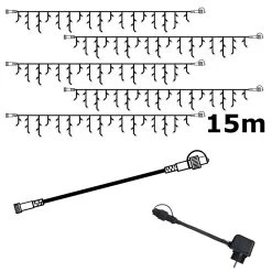 Dekostuck Store -Dekostuck Store star trading lichtervorhang komplettset 15m system24 in schwarz 1