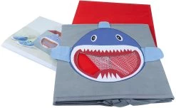 Aufbewahrungsbox Hai Blau, Mit Sichtfenster, 30 X 30 X 30 Cm -Dekostuck Store store it aufbewahrungsbox hai blau mit sichtfenster 30 x 30 x 30 cm 6