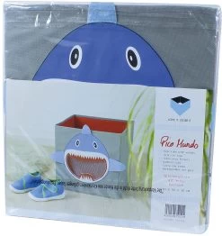 Aufbewahrungsbox Hai Blau, Mit Sichtfenster, 30 X 30 X 30 Cm -Dekostuck Store store it aufbewahrungsbox hai blau mit sichtfenster 30 x 30 x 30 cm 8