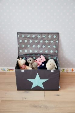 Aufbewahrungsbox Star, Grau/mint -Dekostuck Store store it aufbewahrungsbox star grau mint 3