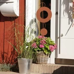 Gartenstecker Rost Stab Mit Kreisen In Braun 15 Gartenstecker Rost Stab Mit Kreisen In Braun -Dekostuck Store unus gartenstecker rost stab mit kreisen in braun 5