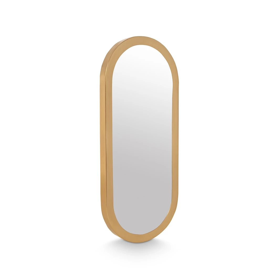 VTwonen Spiegel "Mirror Oval" In Goud - (L) 30 X (B) 70cm 4 VTwonen Spiegel "Mirror Oval" In Goud - (L) 30 X (B) 70cm – Bild 2