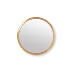 VTwonen Spiegel "Mirror Sun" In Goud - (D) 30cm