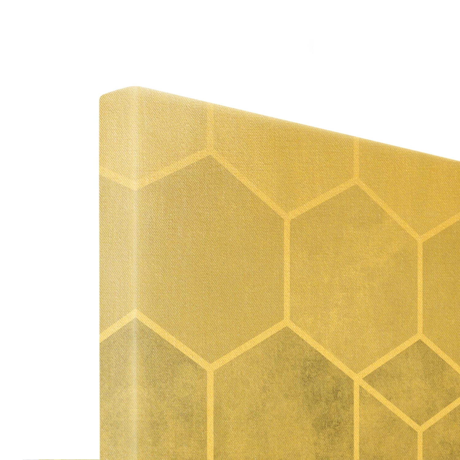 Leinwandbild Gold - Goldene Geometrie - Sechsecke Schwarz Weiß In Schwarz-Weiß 9 Leinwandbild Gold - Goldene Geometrie - Sechsecke Schwarz Weiß In Schwarz-Weiß – Bild 7