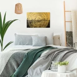 Leinwandbild Gold - Verschmelzung Schwarz Weiß In Schwarz-Weiß -Dekostuck Store wallart leinwandbild gold verschmelzung schwarz weiss in schwarz weiss 4