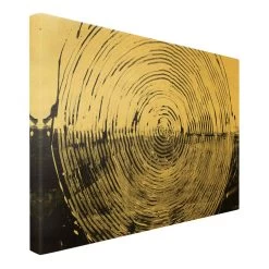 Leinwandbild Gold - Verschmelzung Schwarz Weiß In Schwarz-Weiß -Dekostuck Store wallart leinwandbild gold verschmelzung schwarz weiss in schwarz weiss 5