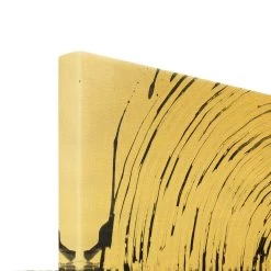 Leinwandbild Gold - Verschmelzung Schwarz Weiß In Schwarz-Weiß -Dekostuck Store wallart leinwandbild gold verschmelzung schwarz weiss in schwarz weiss 6