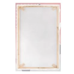 Leinwandbild - Kinderteppich Grafisch - Sterne Und Mond In Rosa -Dekostuck Store wallart leinwandbild kinderteppich grafisch sterne und mond in rosa 6