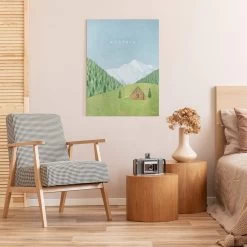 Leinwandbild - Reiseposter - Austria In Grün 12 Leinwandbild - Reiseposter - Austria In Grün -Dekostuck Store wallart leinwandbild reiseposter austria in grun 2