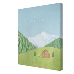 Leinwandbild - Reiseposter - Austria In Grün 15 Leinwandbild - Reiseposter - Austria In Grün -Dekostuck Store wallart leinwandbild reiseposter austria in grun 5