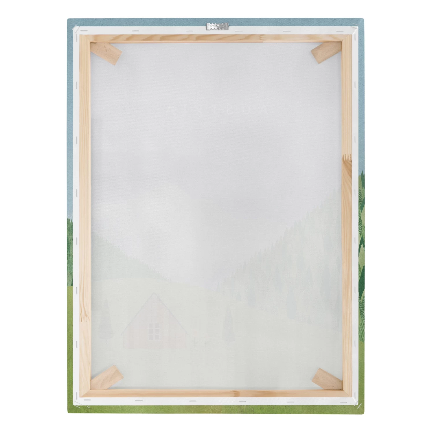 Leinwandbild - Reiseposter - Austria In Grün 9 Leinwandbild - Reiseposter - Austria In Grün – Bild 7