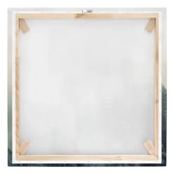 Leinwandbild - Wald Im Nebel Erwachen In Grün -Dekostuck Store wallart leinwandbild wald im nebel erwachen in grun 6