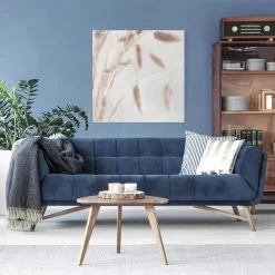 Leinwandbild - Zartes Glanzgras In Creme-Beige -Dekostuck Store wallart leinwandbild zartes glanzgras in creme beige 2