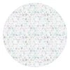 Runde Tapete - Marmor Hexagone Rose Und Meerblau In Pastell 2 Runde Tapete - Marmor Hexagone Rose Und Meerblau In Pastell -Dekostuck Store wallart runde tapete marmor hexagone rose und meerblau in pastell