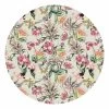 Runde Tapete - Tropische Blumen Vor Mint In Bunt 1 Runde Tapete - Tropische Blumen Vor Mint In Bunt -Dekostuck Store wallart runde tapete tropische blumen vor mint in bunt