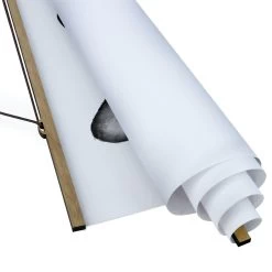 Stoffbild - Laura Graves - Illustration Hund Corgi Malerei In Schwarz-Weiß -Dekostuck Store wallart stoffbild laura graves illustration hund corgi malerei in schwarz weiss 5