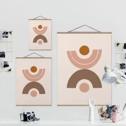 Stoffbild - Line Art Abstrakte Formen Pastell In Türkis 15 Stoffbild - Line Art Abstrakte Formen Pastell In Türkis -Dekostuck Store wallart stoffbild line art abstrakte formen pastell in turkis 6