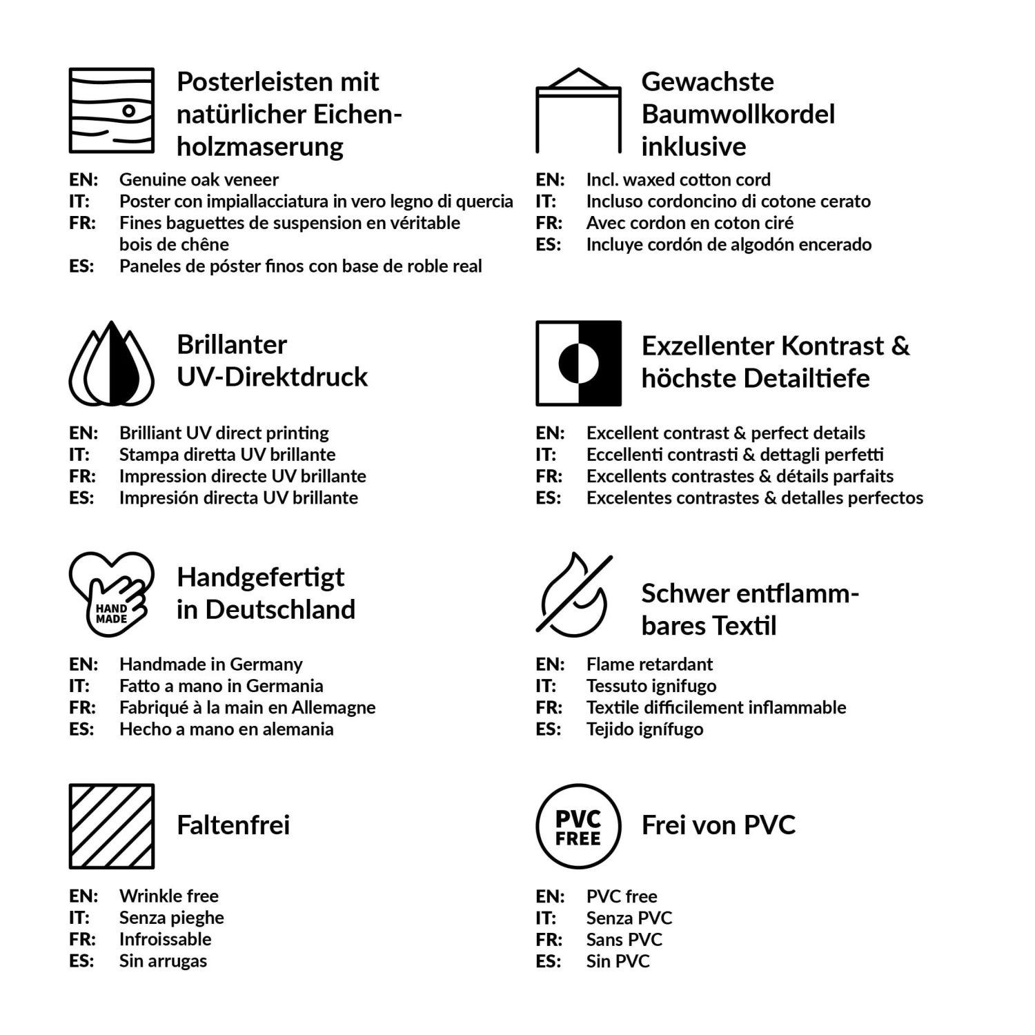 Stoffbild - Lyrische Landschaften - Wissen In Türkis 9 Stoffbild - Lyrische Landschaften - Wissen In Türkis – Bild 7