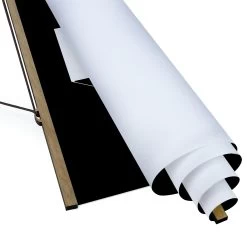 Stoffbild Mit Posterleisten - Antiqua Zahl 4 In Schwarz 14 Stoffbild Mit Posterleisten - Antiqua Zahl 4 In Schwarz -Dekostuck Store wallart stoffbild mit posterleisten antiqua zahl 4 in schwarz 5