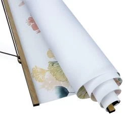 Stoffbild Mit Posterleisten - Wildblumen Im Sommer I In Weiß -Dekostuck Store wallart stoffbild mit posterleisten wildblumen im sommer i in weiss 5