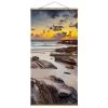 Stoffbild - Strand Sonnenaufgang In Thailand In Blau -Dekostuck Store wallart stoffbild strand sonnenaufgang in thailand in blau