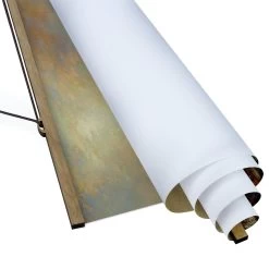 Stoffbild - Thomas Moran - Arabian Nights Fantasy In Petrol -Dekostuck Store wallart stoffbild thomas moran arabian nights fantasy in petrol 5