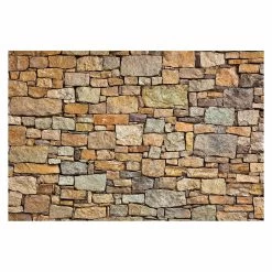 Vliestapete Smart - Croatia Stonewall In Braun