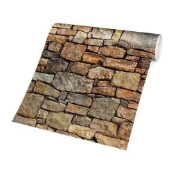 Vliestapete Smart - Croatia Stonewall In Braun -Dekostuck Store wallart vliestapete smart croatia stonewall in braun 5