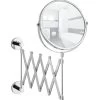 Wenko Power-Loc® Teleskop Kosmetikspiegel Elegance In Chrom -Dekostuck Store wenko power loc r teleskop kosmetikspiegel elegance in chrom