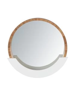 Wenko Wandspiegel Finja Mit Ablage In Braun -Dekostuck Store wenko wandspiegel finja mit ablage in braun 12